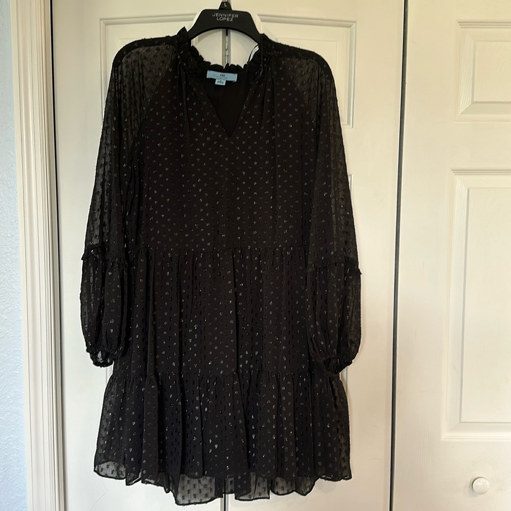 CeCe black sparkly dress